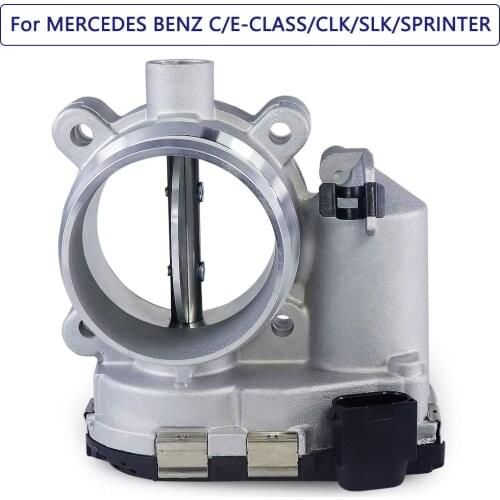 YSIST Throttle Body for MERCEDES-BENZ C-CLASS CLK E-CLASS SLK SPRINTER A1110980109 A1110980050 0280750045 Auto Replacement Parts