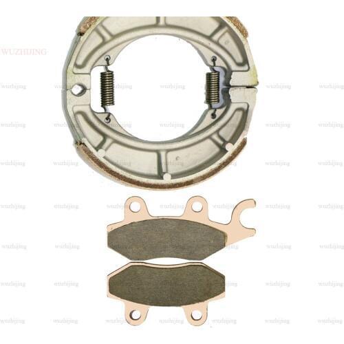 Brake Pad Shoe Drum set fit KAWASAKI BN 125 BN125 Eliminator A3 2000 - 2008 2007 2006 2005 2004 2003 2002 2001