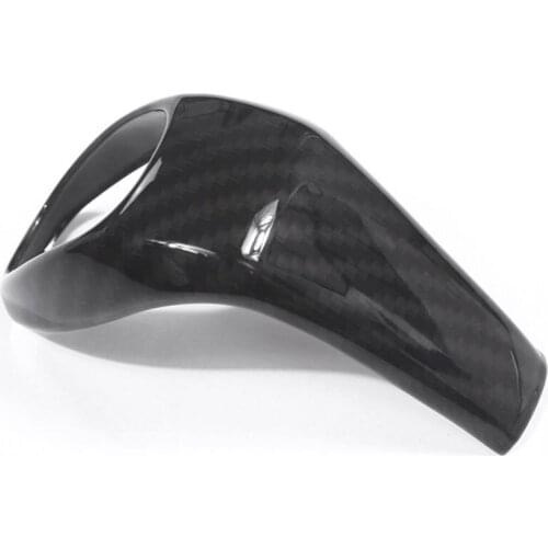 New!! Carbon Fiber Style ABS Plastic Gear Shift Head Cover Trim For BMW X1 F48 2016/17 2 series 218i Gran Tourer F46 2015-2017