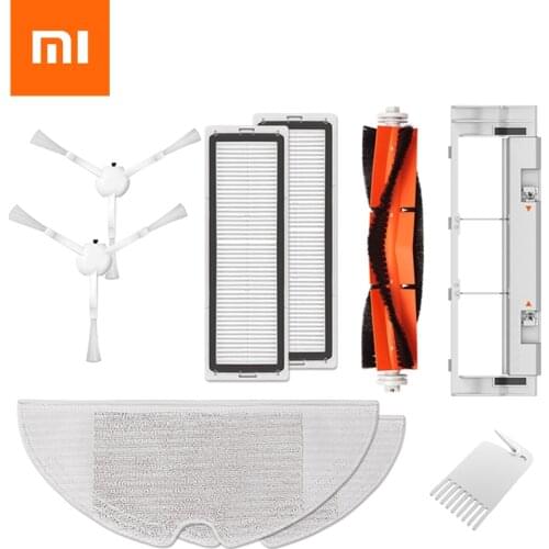 Main brush filter, dust box and other accessories of Xiaomi 1C Dreame D9 series cleaning robot