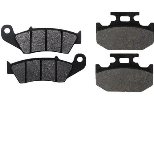 Motorcycle Front and Rear Brake Pads for KAWASAKI KX125 KX 125 1994 KDX 200 KDX200 1995-2006 KLX 650 KLX650 1993-1995