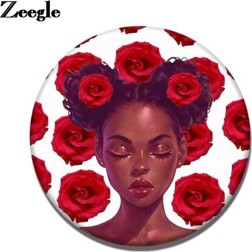 Zeegle Modern Anti-Slip Placemats Coffee Table Cup Mat Creative Decor Water Absorption Mugs Pad Coasters Table Mat