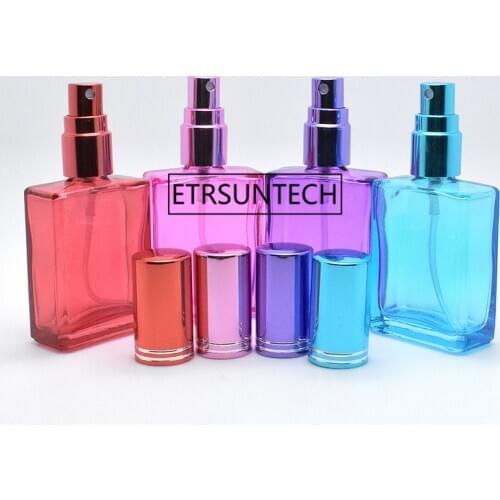 Glass Perfume Spray Bottle 15ml Empty Perfume Bottles Refillable Glass Sprayer Bottle Atomizer Glass Vials F1278