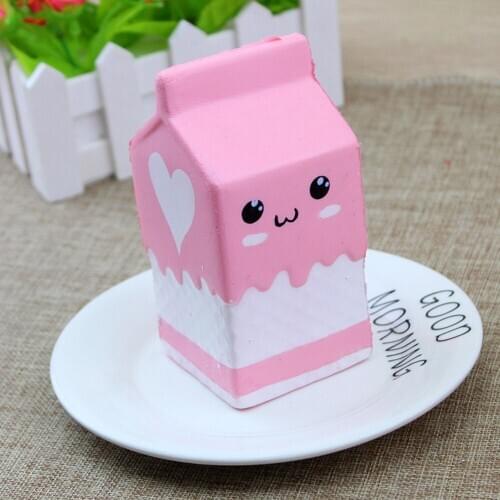 Squishy Toys Slow Rising For Kids Yogurt Bottle Squeeze Toy Cute Collection Toys Stress Reliever Children Gift L1216
