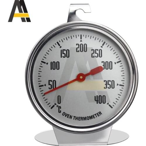 0 - 400 ℃ Stainless Steel Oven Thermometer Dial Temperature Gauge Measuring Thermometer for Food Meat Kitchen Tools Oven Cooker