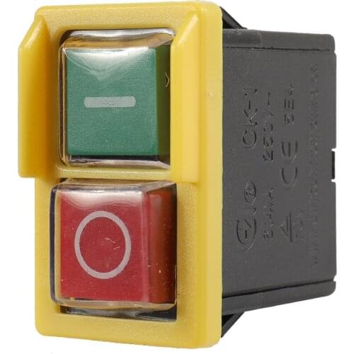 250Voltage Universal 250V Safety Switch Emergency Stop Safe Cut Off Killer Waterproof Dustproof Electromagnetic Switch