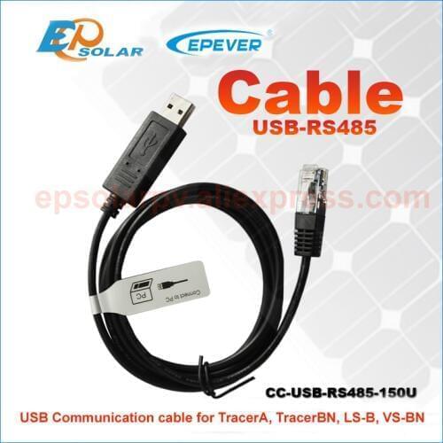 USB-RS485 communication cable for EPever solar controller tracerA BN series EPSolar