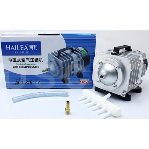 208 308 318 Air Compressor Fish Pond Inflatable Aeration Pump Roast Duck Pumping Multi-function Electromagnetic