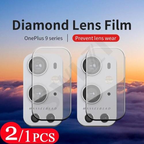 2/1Pcs protector Camera for oneplus Nord 2 9 pro 9E 9R N200 N100 N10 CE 8 8T plus 7 7T 6 Camera Lens Glass screen protector Film