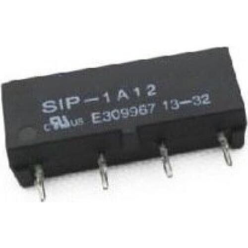 2 pcs 12V Relay SIP-1A12 Reed Switch Relay 4PIN Relay