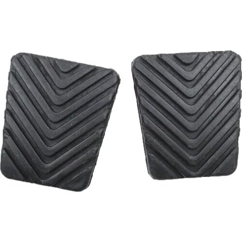2PCS Black Rubber Brake Clutch Pedal Pad for Hyundai Elantra Sonata Tucson 32825-36000