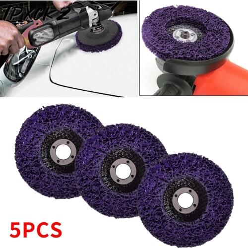 5PCS Poly Strip Disc Wheel Metal Grinding Wheel Blade Cleaning Angle Grinder Products High Quality