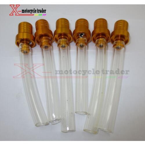 Aluminum Fuel Tank Gas Cap Vent For Dirt Bike/Pit Bike PW50 PY80 Motorcross 6pieces/lot