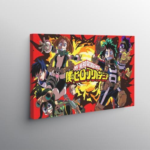 Boku No Hero Academia anime Poster Wall Art Decoration prints Canvas for Dorm living room Home kids bedroom decor Painting