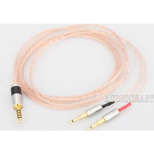 Audiocrast 2.5/3.5/4.4/XLR Balanced Copper Headphone Upgrade Cable for OPPO PM-1 PM-2 HE1000 400S 560