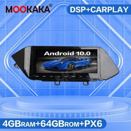 4G SIM LTE Android 10.0 4+64G Car Multimedia Player For HYUNDAI Sonata 2019 2020 Headunit Audio Auto Radio Stereo GPS Navigation