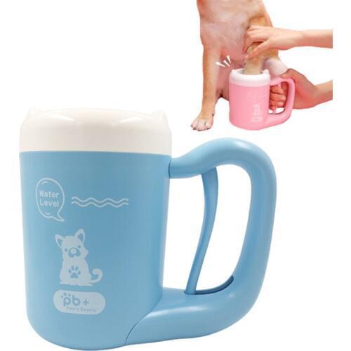 Pet Cats Dogs Foot Clean Cup for Dogs Cats Cleaning Tool Soft Silicone Washing Brush Paw Washer Pet Dog Cleaner Pet Accessories