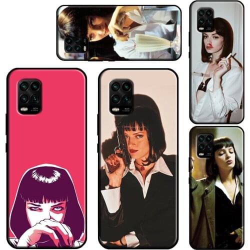 Pulp Fiction Case For Xiaomi Mi 11 Lite 10 9 9T 10T Pro A3 11 Ultra POCO M3 X3 Pro F2 F3 Phone Fundas