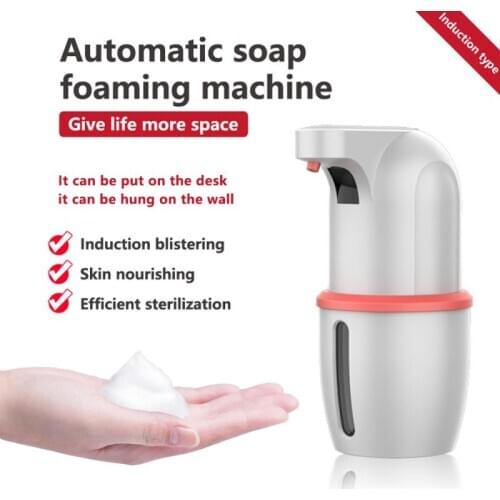 Foam Soap Dispenser 275ml Automatic Intelligent Sensor Induction Touchless USB Charging Hand Washing Dispensers Kitchen Bathroom