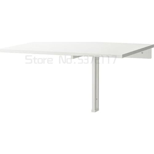 Household wall folding table folding table rectangular dining table