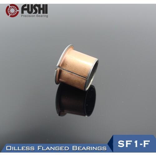 SF1-F Oilless Flanged Bushing Bearing SF1-F08060 SF1-F08070 SF1-F08075 SF1-F08120 ( 5 Pcs) SF1 Self Composite Flange Bearings
