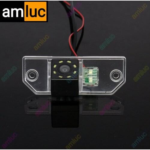 HD Wireless Car CCD Rear Camera Fisheye 4 8 12 led dynamic Night Vision For Ford Focus Sedan 2 3 2008-2012 C-Max C Max Mondeo
