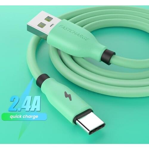 USB Type C Cable For Huawei P30 P40 Xiaomi 10 11 Pro 2.4A Fast Charging Micro USB Data Cord USB-C Quick Charger For Samsung 1.8M