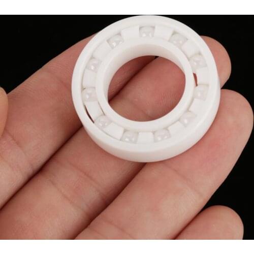 1Pcs 6903 17x30x7mm Zirconia Ball Bearing High Precision Full Ceramic ZrO2 High Speed Ball Bearing Small Frictional Resistance
