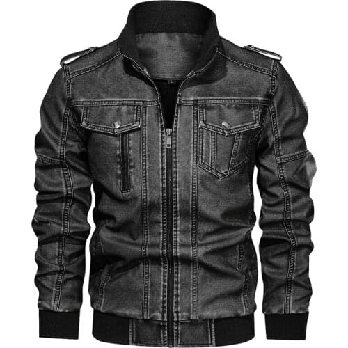 Russian Winter Warm Motorcycle Mans PU Coats Leather Jackets Velvet Plus Size 6XL Man Leather Coats Vintage Retro Overcoat A918