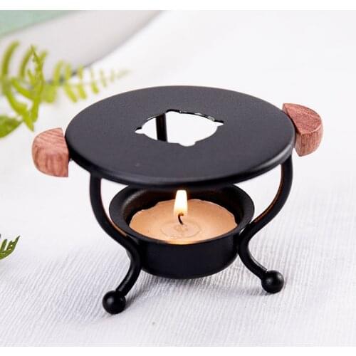 Horno de fusión de sello de cera Retro, horno de madera maciza, olla de cera, calentador de cuentas, manualidades, fabricación d