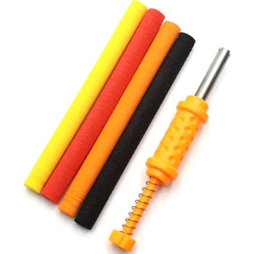 Carp Fishing Tool 6mm Bait Corer For Carp Fishing Bait Boilies Accessories Hair Rig Punch Hole Tool + Carp Lure Zig Foam Kit