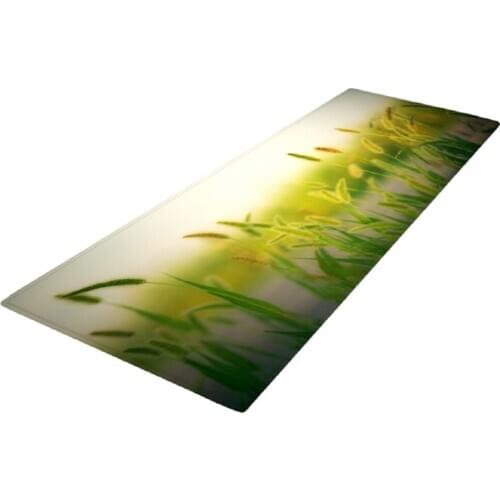 Setaria Viridis Floor Mat Anti-skid Area Carpet Door Mat Kids Play Crawl Mat