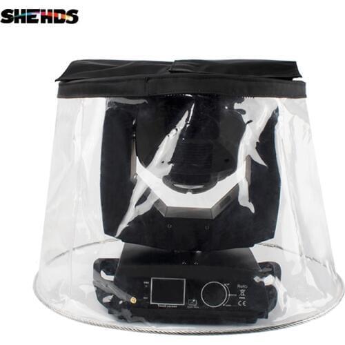 1Piece Led Stage Lighting Waterproof Rain Cover Transparent Plastic Suspension Suitable for All DJstage Lights Less Than 60x40cm