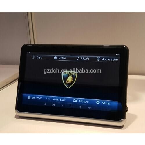 10.1 android 6.0 car headrest dvd player Miracast + Airplay mirror link USB SD HDMI WS-A10D