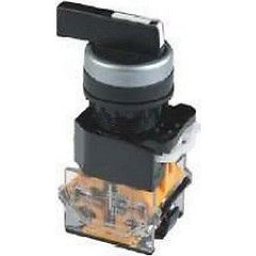 3 Position 2NO Maintained Selector Switch Rotary Switch LA38-20CX3 Long Handle