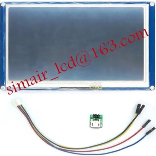 New Arrivel 7.0" NX8048T070 800x480 Serial 7.0 Inch HMI TFT LCD Intelligent Touch Display Screen Kern for Nextion Display