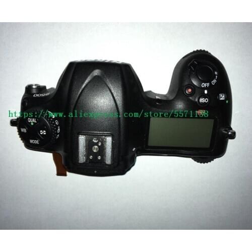 Original Top Cover Shell Case Unit for Nikon D500 with top LCD and top flex cable Camera repair part