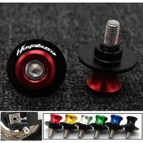 Motorcycle Accessories CNC Aluminum M8 Swingarm Spools Slider Stand Screw For Suzuki HAYABUSA/GSXR1300 1999-2018 13 14 15 16 17