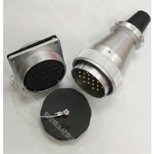 Aviation Plug and Socket WS32-4 6 8 10 11 12 13 19 Cores 32MM