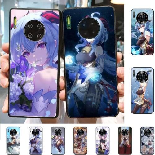 YNDFCNB Genshin Impact GanYu Phone Case for Huawei Mate 20 10 9 40 30 lite pro X Nova 2 3i 7se