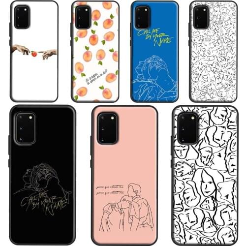 Call Me By Your Name Elios Faces Cover For Samsung Galaxy S20 FE S21 Plus Note 20 Ultra S8 S9 S10 Note 10 Plus Phone Case