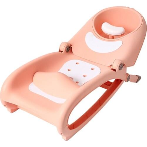 Baby Folding Hair-Washing Chair Cartoon Cute Shampoo Recliner Pp Thickened Plastic Baby Bath Chair baby bath tub