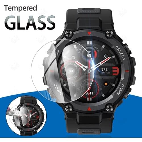 Amazfit T-Rex Pro Tempered Glass Screen Protector For Xiaomi Huami Amazfit T Rex T-Rex TRex Pro Smart Watch 9H Protection Film