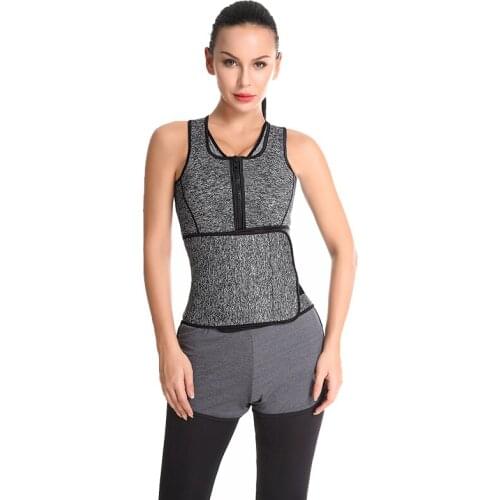 Fibel Win Corset Sports Top Gray Nylon Gothic Slimming Underbust Bustier Body Shaper Belt Women Size Lingerie S-6XL