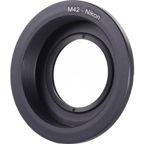 M42 Lens for Nikon AI Mount Adapter Converter Optic Focus Infinity (with glass)