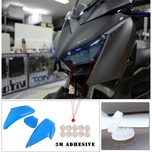 Motorcycle Accessories Headlight Guard Front Headlight Covers Protector Screen Short Lens For Yamaha XMAX300 XMAX250 2017 2018