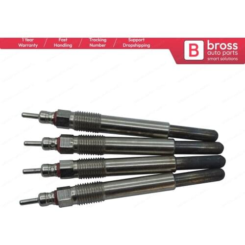 Bross BGP67-1 4 Pieces Heater Glow Plug 24 Volt for Caterpillar 3304 3306 3T8706, 4N360 3T-8706, 3T8706, 4N-360, 4N360,1P7324