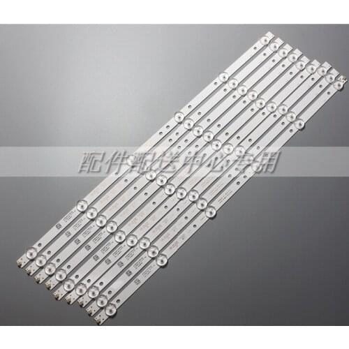 8+1 Pcs/set New LED Strip K490WD7 A1 4708-K49WD7-A1213K11 49PFF5455/T3 49PFF5250 LE49K51S