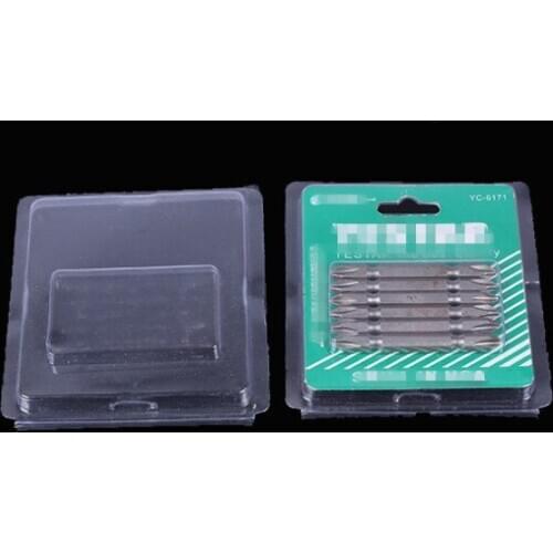 Wholesale clamshell blister packaging with high quality Custom Black chocolate plastic trays Blister packaging ---PX3033