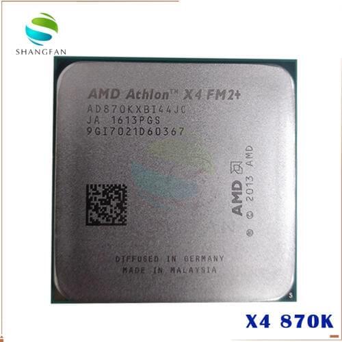 AMD Athlon X4 870K X4-870K 3.9 GHz Quad-Core CPU Processor AD870KXBI44JC Socket FM2
